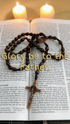 Let us Pray | Glory Be prayer #rosary #catholicgift #christiangift #prayer #glorybe 