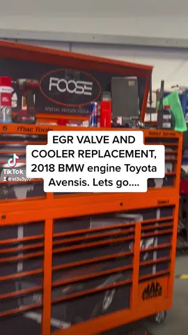 #SRAUTOS EGR VALVE AND COOLER REPLACEMENT on a 2016-2018 toyota Avensis, fairly much same process for Rav 4 and Verso of the same years. Its a 10min Long video and mightnt please some people, but if it will help someone get the job done, here is how i do it… #mechanic #carsoftiktok #Cars #diesel #mech #toyota #avensis #egr #egrvalve #cooler #mactools #snapontools #1ww #2ww 