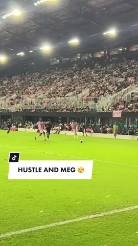The hustle and meg from Cremaschi 😮‍💨 #Gameday #Passionate #futbol #soccertiktok #player #miami #MLS #win #LaFamiliaIMCF #passion #intermiamicf #sports #soccerskills #meg 