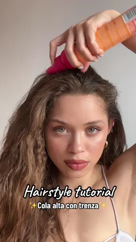 Cola alta con trenzas✨  estoy amando mucho estos peinsdos que son muy fáciles de hacer pero te ayudan a lucir diferente✨ ¿que prox tuto les gustaría ver? #parati #haircare #hairstyle #beautyblogger #madrid 