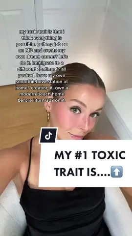 it has become my personality trait to just go for it #toxictrait #dreamlife #no9to5 #livingthedream #abundancemindset #goals #typea 