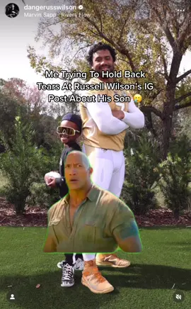 The caption is what really got me 🤧 The fact man loves the kid like he’s his biological son 😭😭😭 #nfl #football #russellwilson #denverbroncos #fatherson #family #sports #fyp #foryou 