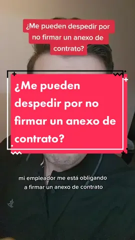 El empleador no puede modificar las condiciones del contrato sin acuerdo del trabajador, salvo en el caso excepcional del artículo 12 del Código del Trabajo.La ley consagra una sanción para el trabajador que no firma su contrato de trabajo, pero ninguna para el trabajador que no quiere firmar un anexo de contrato #abogadorodolfomarin #ley #derecho #trabajadores #anexo #trabajador 