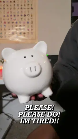 Give Piggy a break and put your money in a high yeild savings account. Of course there’s other places you could put your money for it to grow faster or even make it tax free, but a high yeild saving account is a great safe to get out of that poor money mindset. #piggybank #money #PersonalFinance ##highyeildsavings ##generationalwealth##bank##cash
