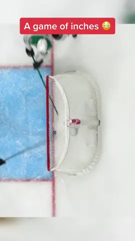 #Vegas was THIS CLOSE to a #goal 😅 #nhlplayoffs #StanleyCup #Stars