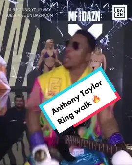 Best Misfits enterance yet?! #boxing #walkoutsong #anthonytaylor 