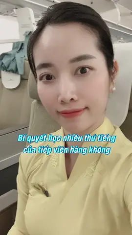 Cách học nhiều thứ tiếng của tui nè  #onesvn #vanvanairlines #tiepvienhangkhong #vietnamairlines #LearnOnTikTok 