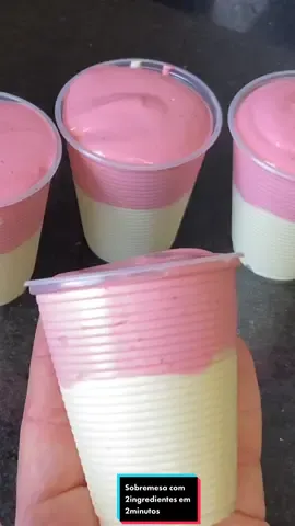 SOBREMESA COM 2 INGREDIENTES EM APENAS 2 MINUTOS: #receitaemcasaoficial #sobremesa #candy #delicia #delicious #doce #sabor #Recipe #receita #receitafacil #receitasimples #fyp #fouryou #sabado #gourmet 