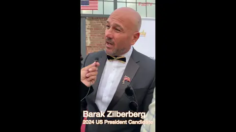 Barak Zilberberg 2024 US President Candidate #barakzilberberg #president #presidentialcandidate #election #election2024 #fabtv #redcarpet #interview #whitehouse