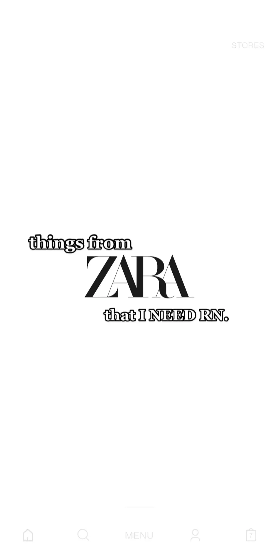 i need everything right now. #zara #zarahaul 