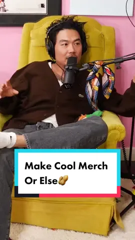 Make Cool Merch Or Else🥜 #FUNWITHDUMB #dumbfoundead #comedypodcast #comedy #podcast 