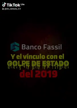Banco Fassil financió a la resistencia Kochala con 300 bs por día, salen más trapitos a la luz #cochabamba_bolivia🇧🇴