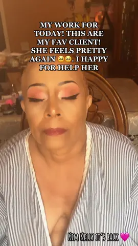 HEY GUYS THIS KIM KELLY IN AREA AND FINALLY IM BACK❤️🥺 I WAS SO SICK THIS DAYS AND A LOT HAPPENED BUT FINALLY IM BACK MAKING MY MAKEUP 🖤🖤 TODAY I HAVE THIS BEAUTIFUL AND STRONG WOMAN DOING MAKEUP🩷 SHE LOVE THE RESULTS AND THE MAKEUP HELP HER FEEL PRETTY AGAIN. SHE ARE STRONG AND SO NICE PERSON❤️ I HOPE U ENJOY YOUR DAY AND MAKE NEW MEMORIES! I PROUD FOR MYSELF FOR HELP HER AND GIVE A BACK A SMILE🩷 BE STRONG LOVE YOURSELF 🩷 #makeuptutorial  #makeupcommunity #figthcancer #makeupartist #makeup #cancerfighter #loveyourself #makeuptransformation #makeyourday #tiktok #makemefamous #makeupchallenge #strongwomen 