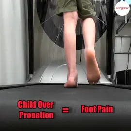 Understanding Foot Pain: Overpronation on Treadmill Revealed and how it relates to foot pain in children #FootPain #Overpronation #Treadmill #ErgonX #DocPods #childrenfootpain #seversdisease #DocPods
