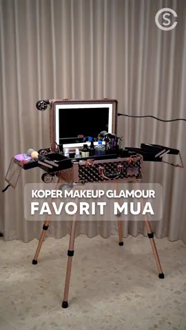 Koper makeup Cathiestuff yang ga boleh di skip! Looksnya glamour favoritenya para MUA😍  #kopermakeup #makeup #makeupbag #tempatmakeup #tasmakeup #makeupcase #mua #cathiestuff #keranjangkuning #fyp 