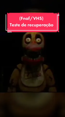 Teste de manutenção! #fnaf #fnafvhs #analoghorro 
