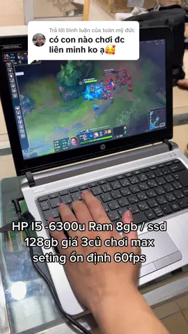 Trả lời @toàn mỹ đức laptop chơi game liên minh , fifa max seting 60fps . Mua hàng tại 183 vũ tông phan . Da lo : 08 6228 6228 #laptopgaming #reviewlaptophp #xuhuong2023 #laptop #reviewlaptop #latop3tr #LearnOnTikTok  