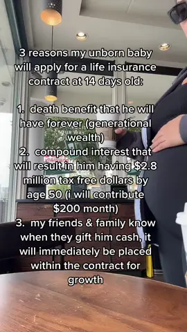 million dollar baby #growth #wealth #millionaire #lifeinsurance #moneyTok #pregnancy #pregnanttiktok 