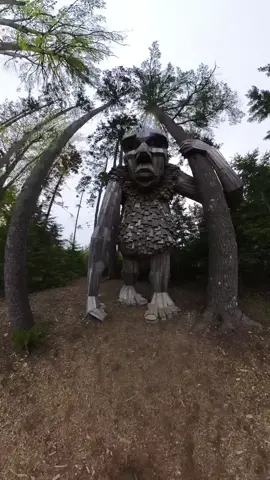 After seeing him build these a couple years ago nearby me in Maine, I’ve been waiting, and finally got to see 5 of @Thomas Dambo trolls in person!! If you haven’t yet, go check out his work, he has trolls all over the world, made mostly of reclaimed lumber and the best part… tons of pallet wood 😱. #trolls #thomasdambo #woodworking #palletwood #reclaimedwood #maine #coastalmainebotanicalgardens 