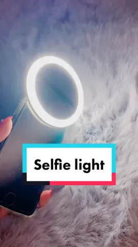 Girl’s gift ideas 🎁💝 selfie tips selfie ring light just clip on the phone #selfielight #cliponringlight #giftideas #tiktokmademebuyit #flashsale 