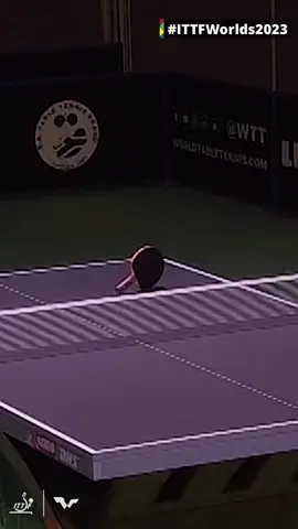 🤨🤨🤨  Something's in the air at #ITTFWorlds2023 👽😂 #ITTFWorlds2023 #Durban2023