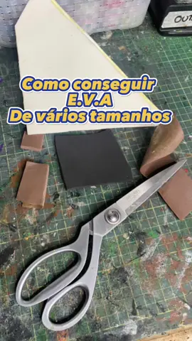 #esttest_7 como conseguir um eva de 5mm  . . . . . . . . Tags #tutorial #DIY #craft #cosmaker #facavocemesmo #art #fypシ 