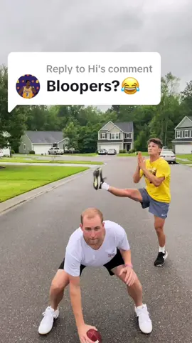 Replying to @Hi BLUE42 BLOOPS😂🏈 #football #funny #skit #comedyskit #blooper 