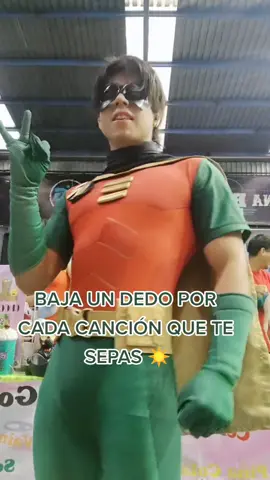 Tremendo ☀️ #luismiguel #robin #teentitans #teentitanscosplay #robincosplay #robincosplayer #cosplay 