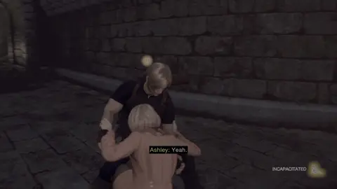 HELP ME, LEON! (#repost) #RESIDENTEVIL  #RESIDENTEVIL4  #RESIDENTEVIL4REMAKE #GAMING #LEONSKENNEDY  #ASHLEYGRAHAM #PS5 #CAPCOM  @super.avocado.bros
