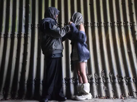 garments in the outdoors 