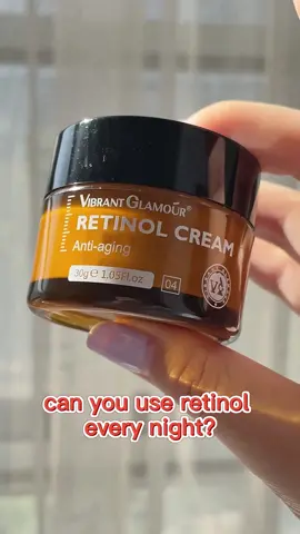 Can we use retinol cream every day?F#vibrantglamour #vibrantglamourph #skincare #melasma #antiaging 