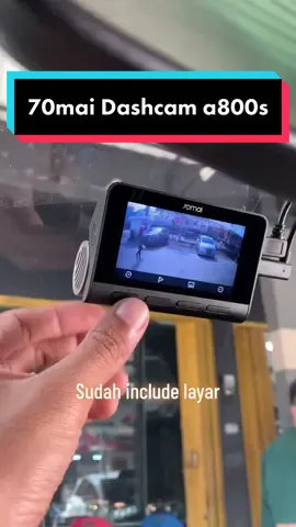 Cari dash cam yang bagus dan mudah digunakan, cek nih dash cam dari 70mai seri a800s, gampang di pasang, gampang digunakan, sudah include layar, koneksi ke hp juga bisa #dashcam #dashcamvideos #kameramobil 