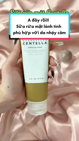 Với chiết xuất rau má lành tính, dịu nhẹ nuôi dưỡng làn da, sữa rửa mặt Centella Skin 1004 đc đông đảo chị em yêu thích #xuhuong #skin1004centella #suaruamatcentella #harincosmestics #myphamchinhhang 