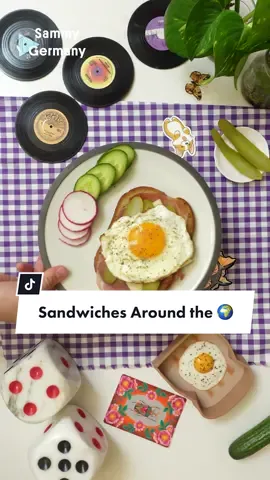 Super big thank you to Rayan, Alex & Pablo, Nisha, Sammy, and Sweedel for sharing your favorite recipes with us! Whats a common sandwich where you live?  #sandwiches #sandwichtiktok #aroundtheworld #passtheplate 