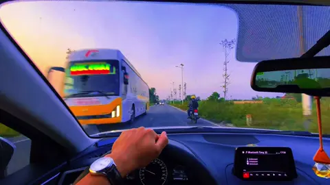 #đườngvềnhà #chillmộtchút #tamtrang #ôtô #laixe #car #tiktokvietnam chiều muộn lang thang về nhà