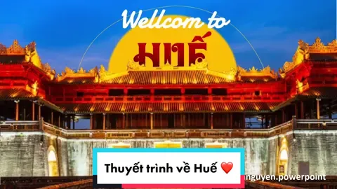 Slide giới thiệu Huế ấn tượng 🥰🥰 #ppt #powerpoint #powerpointtemplate #thangcanhvietnam #powerpointtutorial #75thưathiênhuê #huevietnam 