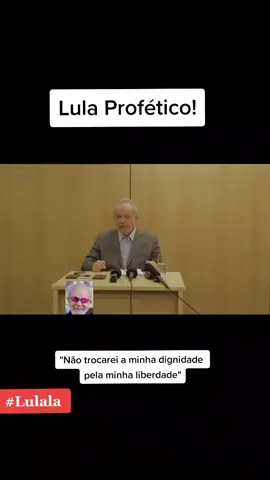 Lula é o cara! Se liga nessa mensagem dele durante a prisão  injusta #lula #lulatranquilao 