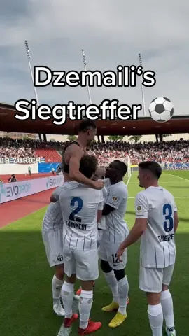 Der Siegtreffer von Blerim Dzemaili.🤳🏽 #FCZGC #fcz #stadtclub #NieUsenandGah