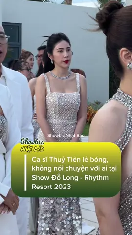 Ca sĩ Thuỷ Tiên lẻ bóng, không nói chuyện với ai tại Show Đỗ Long - Rhythm Resort 2023 🥲🥲 #RhythmbyDoLong #DolongFashionshow #ResortCollection #dolong #thuytien #casithuytien #bimatvbiz #showbiznhatbao #xuhuongtiktok 