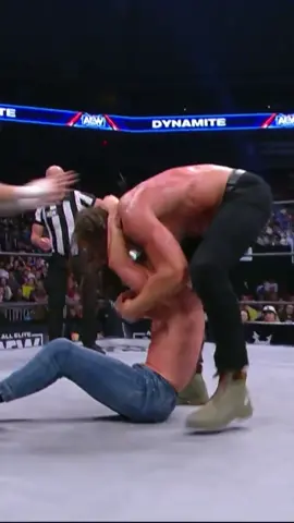 Excellent display of teamwork by AEW International Champ #OrangeCassidy & #DarbyAllin on #AEWDynamite ! #aew #allelitewrestling #prowrestling #tagteam 