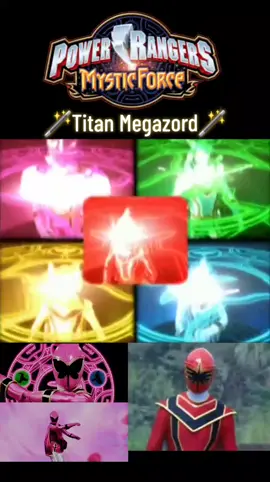 🪄Titan megazord🪄 #powerrangers  #powerrangerstiktok  #powerrangermysticforce  #mysticforce 