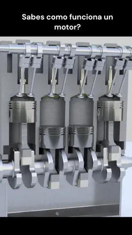 COMO FUNCIONA UN MOTOR A COMBUSTION INTERNA? #motor #combustion #carros