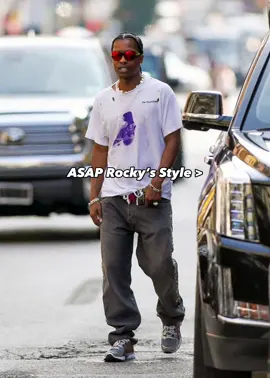 Asap Rocky’s Style, One of the fashion 🐐 ‘s #streetwear #asaprocky #asaprockyedit #asaprockychallenge #asapmob #streetwearfashion #celebritystyle 
