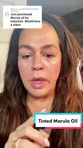 Replying to @user3013819146009 showing you how i use tinted marula oil in place of foundation (in bio). #marulaoil #skintint #womenover40 #womenover50 #grwmmakeup #matureskinmakeup #aging #oilyskin #acneproneskin #nomakeupmakeup #over50 