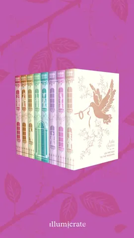 We’re absolutely delighted to announce our reprints for the Illumicrate Exclusive: Bridgerton series, created in collaboration with Julia Quinn and Piatkus! We’ve had many requests for this reprint, and we’re excited to finally be bringing it to you! This reprinted set will include the same features as the originals, but are unsigned.  They feature all exclusive:  ✨ Sprayed edges ✨ B format naked hardbacks with fully redesigned covers (by @ellenrockell_design) ✨ A stunning design of the Bridgerton house across all 8 spines Please note that these images are digital mock-ups, and finished copies may differ slightly. The set is priced at £120 + shipping (and VAT if applicable). They are expected to ship in October/November. These editions come under our ‘Archives’ shipping category due to quantity and weight, and our shipping rates can be viewed at illumicrate.com/shipping-rates. This reprint will be offered during an open preorder period between 14 - 28 June, and can be purchased by subscribers and non-subscribers. All orders placed during these dates will be honoured. As this set is a preorder, it will not sell out.  Our preorder period will start at 3pm BST on 14 June, and end at 3pm BST on 28 June.  In order to stagger traffic on our website, those on our Bridgerton waitlist will be sent a link to preorder first. Details about this will be sent out on 7 June.  ✨ We now have a UK and a US website. This edition will be for sale on the UK website, and will ship internationally from the UK. [ #Illumicrate #IllumicrateEditions #IllumicrateBooks #Bridgerton #BridgertonSeries #JuliaQuinn ] 