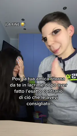 ASPETTATE IL FINALE 💀😂😂 #pov #imitazione #amiche #trend #grembiule #ilbroditutti 