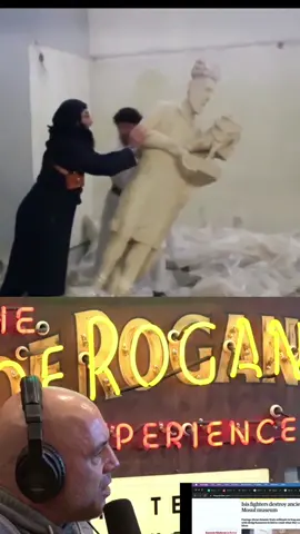 Priceless Ancient Artifacts Destroyed 😳 #joerogan #crazy #reaction #History #sad #news 