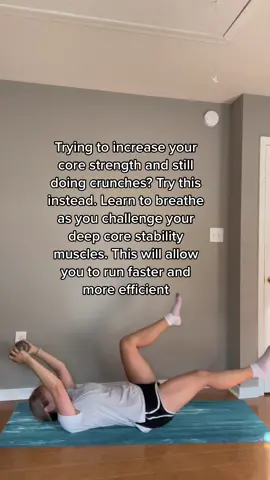 Join Core Essentials for a 6 week runners core strength program  #runstrong #runnerstiktok #runnersstrengthtraining #corestrength #runtok #runtokcommunity 