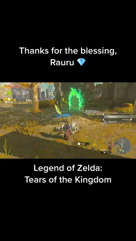Finally found my first diamond! 💎💪 #totk #zelda #tearsofthekingdom #legendofzelda #fyp #nintendo #diamond 