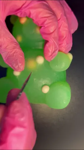 Mrs. Green during her mochi dermatology appointment.#mochi #pimplepop #SelfCare #asmr 
